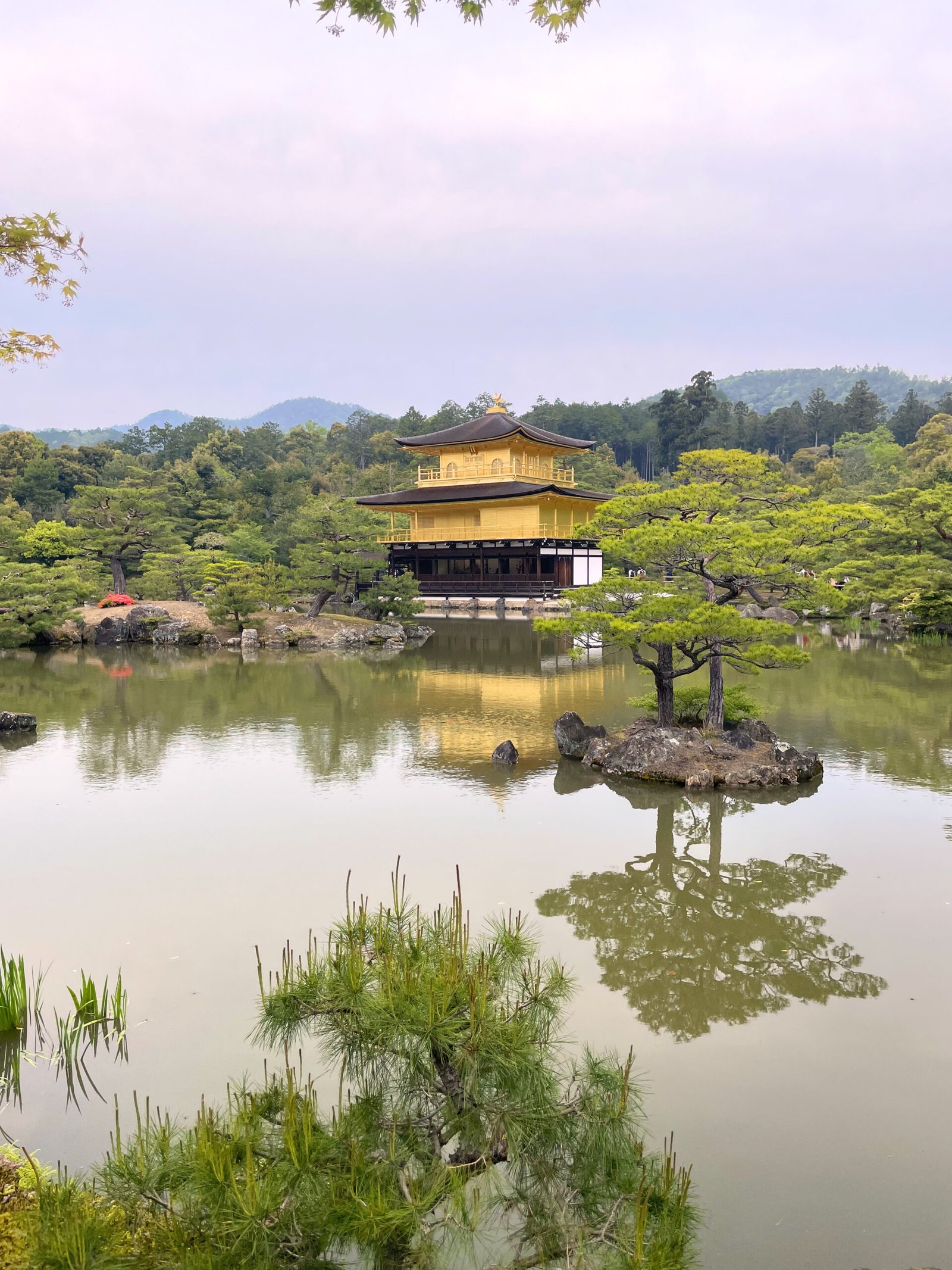 Kinkaku-ji, golden pavillion in Kyoto