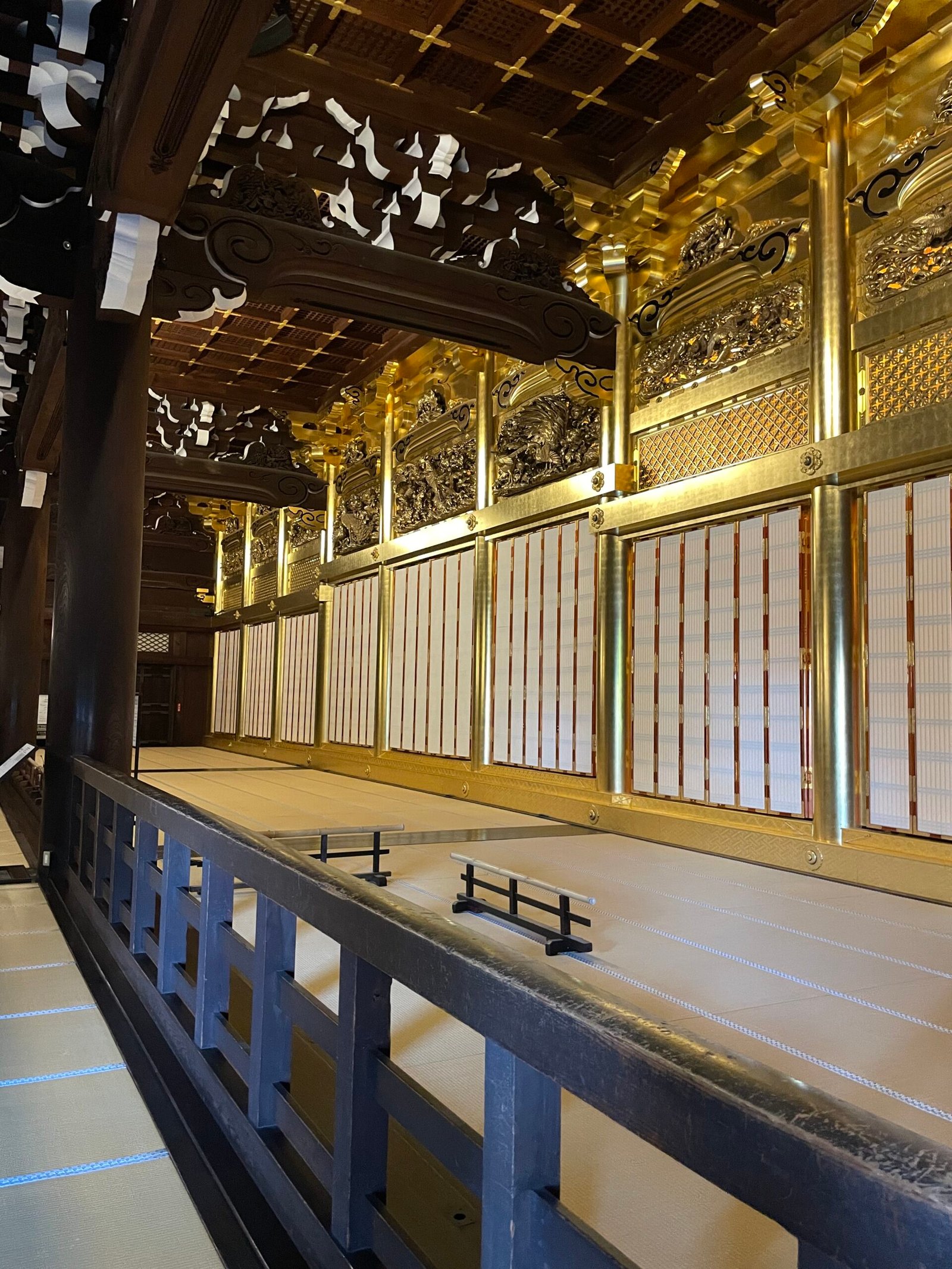 Higashi Hongan-ji, main hall, inside